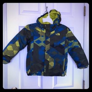 Boys North Face Hyvent Winter Coat